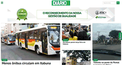 Desktop Screenshot of diariobahia.com.br